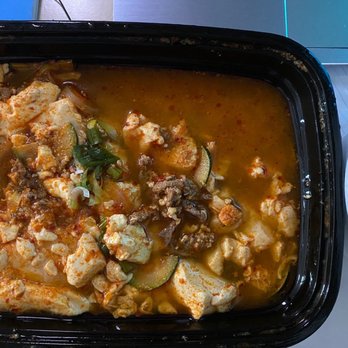 Opiano - Soft tofu soup. Forgot to take photo before eating. Come with rice. - Korean Near Me - Montreal, Quebec Opiano - Soft tofu soup. Forgot to take photo before eating. Come with rice. - Korean Near Me - Montreal, Quebec