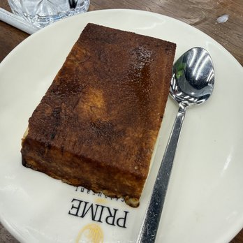 Prime Restaurant - milk custard - Mediterranean Near Me - Plano, Texas