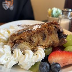 Aunt Chubby's Luncheonette - Croissant bread pudding (Blew me away wow )