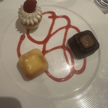 Michael's Restaurant - Dessert trio - New American Near Me - Santa Monica, California