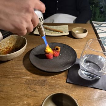 Osaka - Tuna foie gras - Japanese Near Me - Miami, Florida
