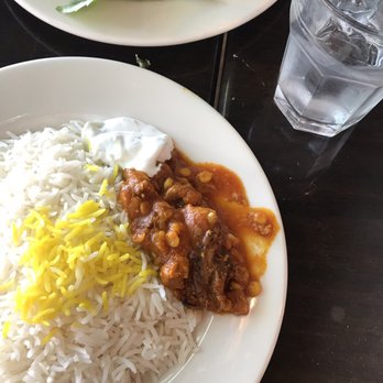 Daryoush - White Rice with saffron, Gheymeh Bademjan, Must-O-Kihar, Salad-E-Shirazi - Persian/Iranian Near Me - Walnut Creek, California