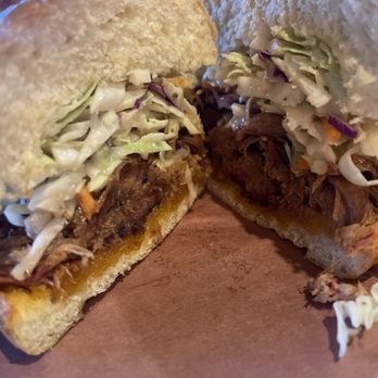 Hickory & Spice - Pulled pork sandwich - Barbeque Near Me - Orange, California Hickory & Spice - Pulled pork sandwich - Barbeque Near Me - Orange, California