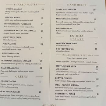Parkview Kitchen & Spirits - Menu 2026 - New American Near Me - Cupertino, California Parkview Kitchen & Spirits - Menu 2026 - New American Near Me - Cupertino, California