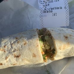 THAI CHICKEN wrap sub plant based protein option