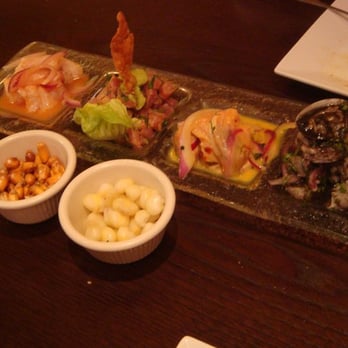 Fresca - ceviche tasting of four - Peruvian Near Me - San Francisco, California Fresca - ceviche tasting of four - Peruvian Near Me - San Francisco, California