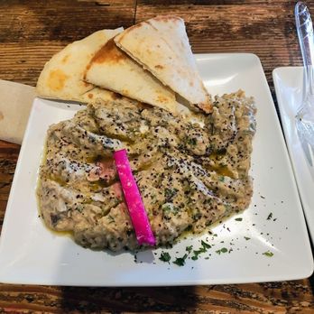 Olea Mediterranean Kitchen - Baba ghanoush & pita - Mediterranean Near Me - Swansboro, North Carolina Olea Mediterranean Kitchen - Baba ghanoush & pita - Mediterranean Near Me - Swansboro, North Carolina