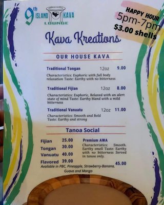 Menu photo 4 WLVS Den Kava Las Vegas, NV