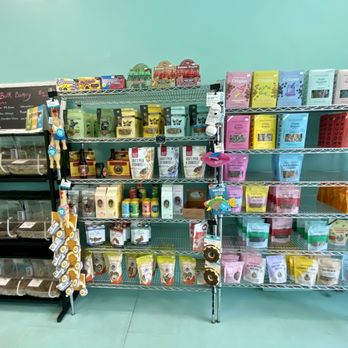 Salty Paws Pittsburgh - Shelves of dog treats - Pet Stores Near Me - Pittsburgh, Pennsylvania