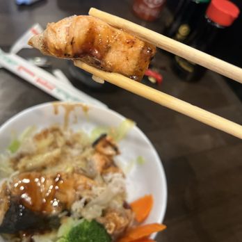 Super Sushi - Teriyaki Salmon Bowl - Sushi Bars Near Me - Carlsbad, California