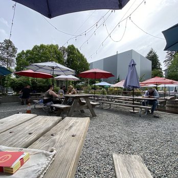 Hellbent Brewing Company - Outside patio - Sports Bars Near Me - Seattle, Washington