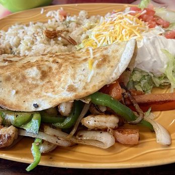 Mi Ranchito Taco shop - Shrimp Quesadilla Remello... more like a fajita - Mexican Near Me - Temperance, Michigan Mi Ranchito Taco shop - Shrimp Quesadilla Remello... more like a fajita - Mexican Near Me - Temperance, Michigan