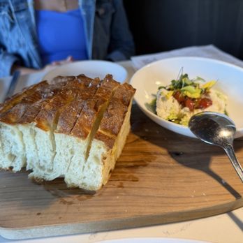 Pennyflower Bistro and Bar - house made focaccia - Diners Near Me - Cincinnati, Ohio