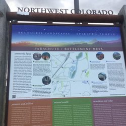 City of Parachute - Info board