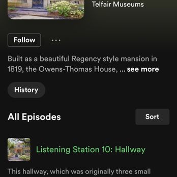 Owens-Thomas House & Slave Quarters - Self-guided your on Spotify. - Museums Near Me - Savannah, Georgia Owens-Thomas House & Slave Quarters - Self-guided your on Spotify. - Museums Near Me - Savannah, Georgia