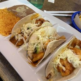 Chipotle Mango Tacos with Shrimp