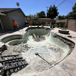 JM Hauling & Demo - Ready for first inspection on our swimming pool demolition project