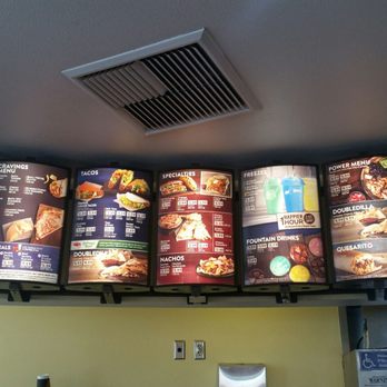 Taco Bell - Menu #2 - Fast Food Near Me - Carson, California