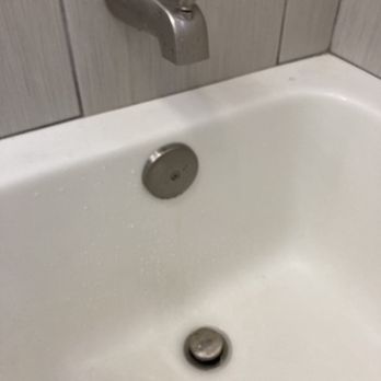 All American Plumbing - Photo after installation of new tub shoe and overflow cover - Plumbing Near Me - Poway, California