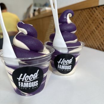 Hood Famous - Ube and condensed milk swirl - Cafes Near Me - Seattle, Washington Hood Famous - Ube and condensed milk swirl - Cafes Near Me - Seattle, Washington