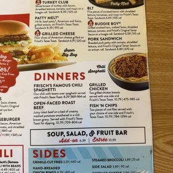 Frisch's Big Boy - Menu 2 - Diners Near Me - Cincinnati, Ohio Frisch's Big Boy - Menu 2 - Diners Near Me - Cincinnati, Ohio