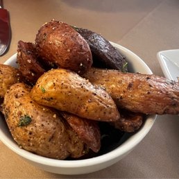 Duck fat potatoes
