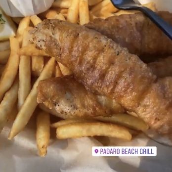 Padaro Beach Grill - Great fish n chips! Crispy! - American Near Me - Carpinteria, California Padaro Beach Grill - Great fish n chips! Crispy! - American Near Me - Carpinteria, California