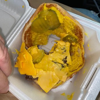 Wally's Drive-In - Burger was cold. Cheese wouldn't even melt. Cold tell the mustard was cold??? - American Near Me - Buckley, Washington Wally's Drive-In - Burger was cold. Cheese wouldn't even melt. Cold tell the mustard was cold??? - American Near Me - Buckley, Washington
