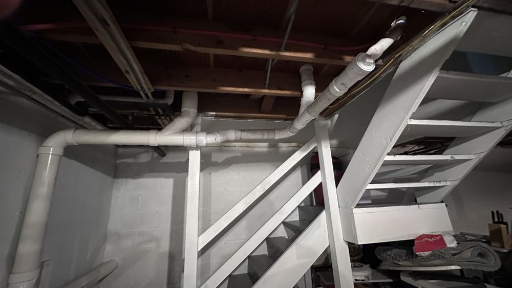 Slide of Emersons plumbing