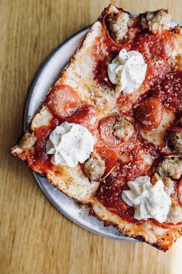 Blue Pan Pizza by null