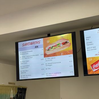 Sandwich An - Menu - Vietnamese Near Me - Montreal, Quebec