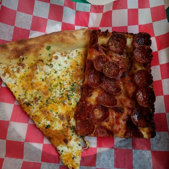 Upside Pizza - Pepperoni and Goldstein - Pizza Near Me - New York, New York