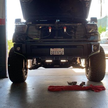 Unique OffRoad - We went with bigger wheels and tires and Oscar did a custom cut on my bumpers so that the turning will clear the wheels - Tires Near Me - Huntington Beach, California