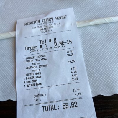 Mission Curry House by null