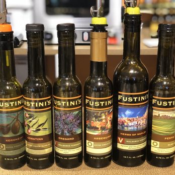 Fustini's Oils & Vinegars - Ann Arbor - Just a few of the oils and balsamics available - Olive Oil Near Me - Ann Arbor, Michigan