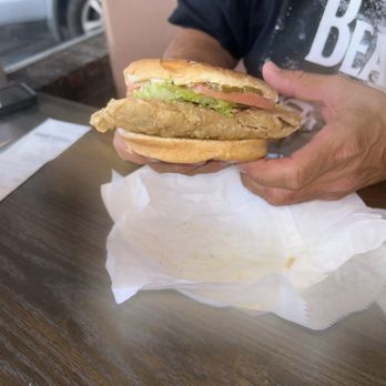 Moo Moo - Chicken fried steak sandwich - Burgers Near Me - Victoria, Texas