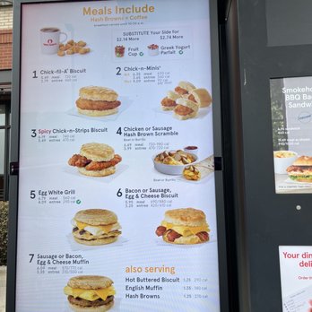 Chick-fil-A - Menu - Fast Food Near Me - Concord, North Carolina Chick-fil-A - Menu - Fast Food Near Me - Concord, North Carolina