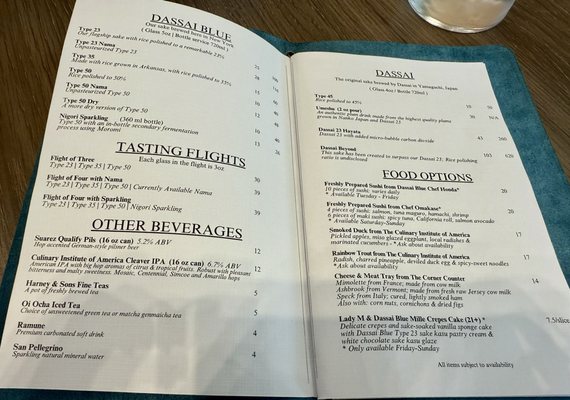 Menu photo 3 Dassai Blue Hyde Park, NY Menu photo 3 Dassai Blue Hyde Park, NY