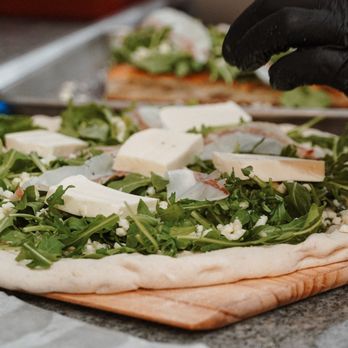 Pizza Baby - Americana-style Pesto pizza - Pizza Near Me - Charlotte, North Carolina Pizza Baby - Americana-style Pesto pizza - Pizza Near Me - Charlotte, North Carolina