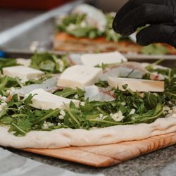 Pizza Baby - Americana-style Pesto pizza