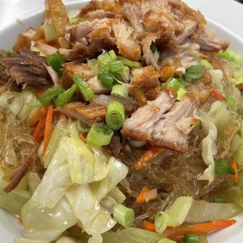 Millet’s Cafe - The best pork belly pancit. Just get it. - Barbeque Near Me - Beaumont, California