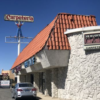 Carpeteria - a car parked in front of the store - Carpeting Near Me - Reno, Nevada Carpeteria - a car parked in front of the store - Carpeting Near Me - Reno, Nevada