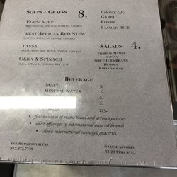 Nneji - Menu