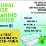 Natural House Cleaning Service