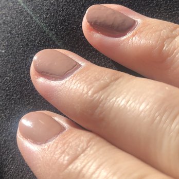 Milk + Honey - Bumpy and poorly painted nail polish - Hair Salons Near Me - Austin, Texas