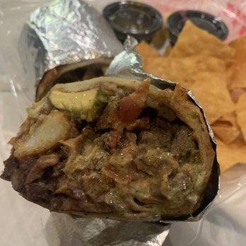 ABVE The Basics - Cali Surf and Turf Burrito - New Mexican Cuisine Near Me - San Jose, California