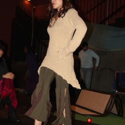 Siamese Dream - From our fundraiser fashion show. Queen Of Hearts Venus Tunic and Queen Of Hearts Pants