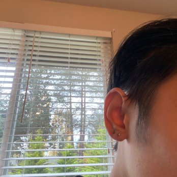 Skin and Soul - Upper and standard earlobe piercings. - Piercing Near Me - Bellevue, Washington