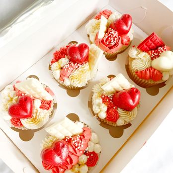 Sweet Geeky Bakery - a box of cupcakes - Custom Cakes Near Me Sweet Geeky Bakery - a box of cupcakes - Custom Cakes Near Me