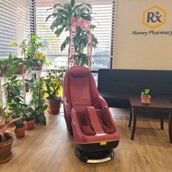 Honey Pharmacy - Get a massage awhile waiting for medication